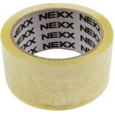 NEXX clear packaging tape 48mm x 50m 1's 
